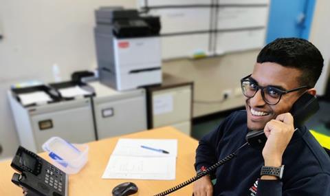 Shohan Hiran is first graduate to join graduate trainee programme at Palletline Logistics