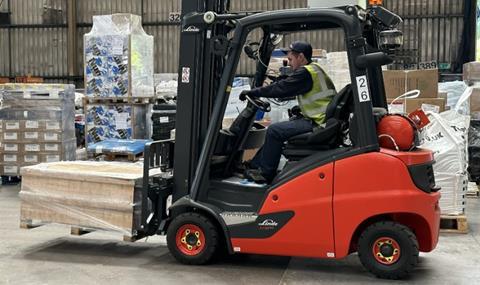 Palletline refreshes forklift fleet in £3.5M deal with Linde Material Handling