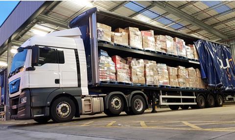 POUNDWORLD truck with Cartwright TRAILER 1