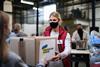Volunteers,Collecting,Donations,For,The,Needs,Of,Ukrainian,Migrants,,Humanitarian