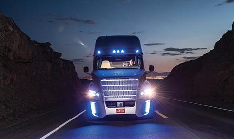 World Premiere Freightliner Inspiration Truck