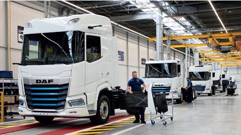 DAF Production line