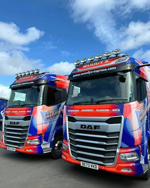 New fleet vehicles for Woody's Express Parcels