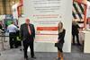 Bill Hockin with Caroline Barber at the CV Show