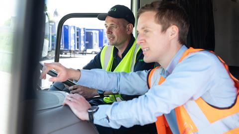 Walkers Transport apprentice driver