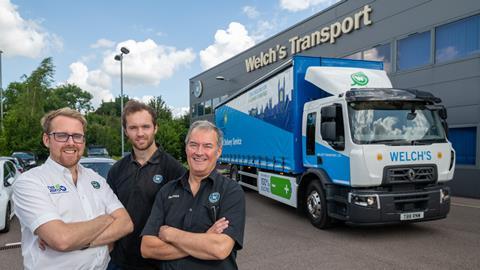Welch's EV Lorry