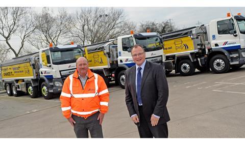 L Paul Clarke CX R Nigel Strevens Ford and Slater DAF resized