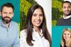 New recruits - (from left) Chancerygate's Alex Houghton, Randeep Sandhu, Oliver Johnson (top) and Helena Redding (bottom)