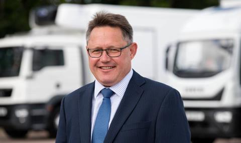 James Hunter, Head of Sales at Dawsongroup truck and trailer DSC_3459