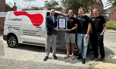 Webfleet sets Guinness World Record (image)