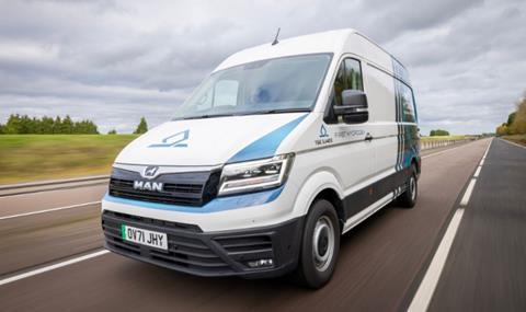 First Hydrogen van at HORIBA MIRA test track_Nov 2022 (1)