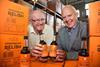 (Pictured L to R) Pat Bryne, general manager Hendersons; Steve Elshaw, sales manager at Hastings Freight.